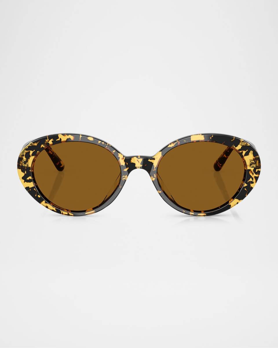 Acetate Oval Sunglasses